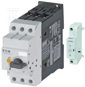 Wyłącznik silnikowy PKZM4, Ir=55-63A PKZM4-63-EA + Wyzwalacz zanikowy bezzwłoczny U-PKZ0(230V50HZ)
