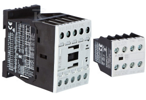 Stycznik 4kW/400V, sterowanie 230VAC DILM9-01-EA(230V50HZ,240V60HZ) + Styki pomocnicze 2Z 2R DILA-XHI22