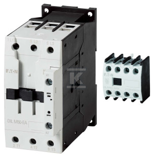 Stycznik 22kW/400V, sterowanie 230VAC DILM50-EA(230V50HZ,240V60HZ) + Moduł styków pomocniczych 2Z 2R DILM150-XHI22