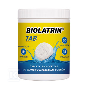 Біологічний препарат BIOLATRIN TAB 30, таблетки, що розчиняються, упак.=30 таблеток, для вигрібних ям та приватних очисних споруд