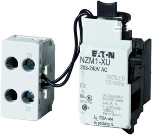 Вимикач струмовий з клемною колодкою NZM1-XU208-240AC