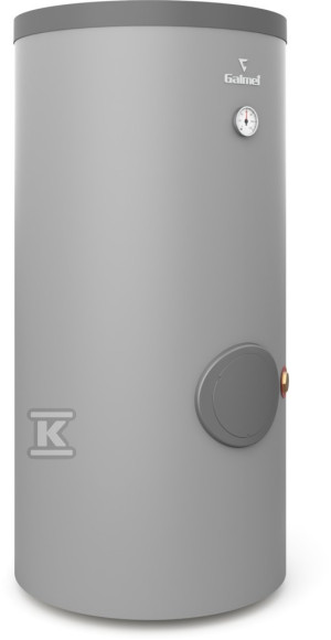 Wymiennik do pomp ciepła SGW(S)B Maxi Plus 300 l., 2 wężownice spiralne 2,2m2 i 0,9 m2, stojący, poliuretan, skay szary, v.2