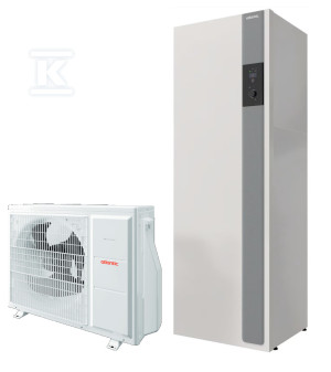 Pompa ciepła powietrzna split Alfea Extensa S Duo 10 kW, 1 fazowa 230V z podgrzewaczem c.w.u. 190l