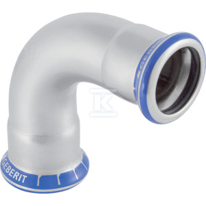 Kolano Geberit Mapress Edelstahl: 90°, d=35mm
