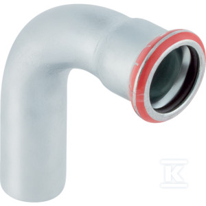 Kolano Geberit Mapress C-Stahl z końcówką wsuwaną: 90°, d=35mm
