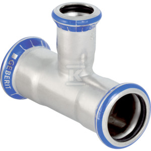 Trójnik redukcyjny Geberit Mapress Edelstahl: d=54mm, d1=15mm, d2=54mm