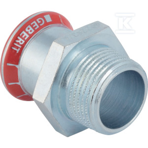 Złączka przejściowa Geberit Mapress C-Stahl z gwintem zewnętrznym: d=35mm, R=1 1/2''