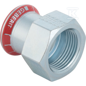 Złączka przejściowa Geberit Mapress C-Stahl z gwintem wewnętrznym: d=28mm, Rp=1''