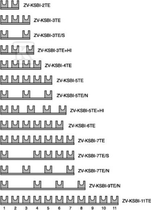 Mostki łączeniowe do ogranicznika przepięć ZV-KSBI-4TE