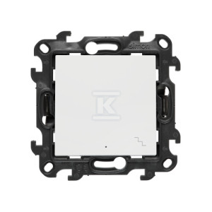 Łącznik schodowy z podświetleniem LED (moduł) 10 AX, 250 V~, szybkozłącza, biały, Simon24