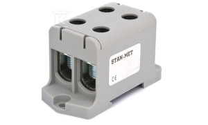 Złączka szynowa gwintowa al/cu 2x150mm2 WLZ-35P/2x150 szara