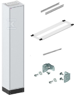 Obudowa metalowa stojąca  LXN250 1-12 GSX040001 IP41, (300x1850x250) ETI Polam