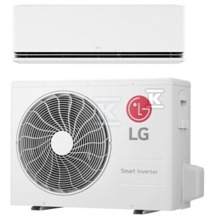 Klimatyzator 2,5 kW ścienny split komplet Dualcool Soft Air AI Deluxe/Dualcool Deluxe Soft Air LG