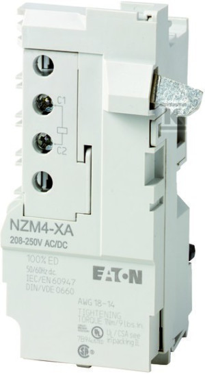 Відсікач перевищення напруги NZM4-XA208-250AC/DC