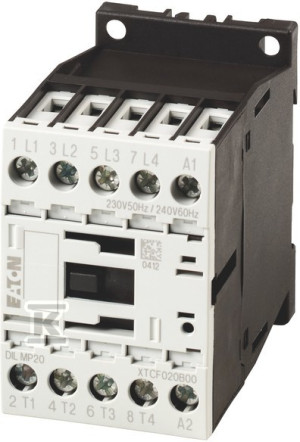 Stycznik mocy, 4 biegunowy 22A [AC-1] DILMP20(230V50HZ,240V60HZ)