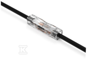 Szybkozłączka przelotowa WAGO 2773-2401 na drut 2x4mm2