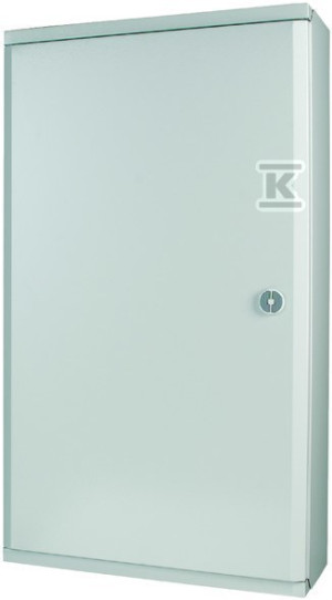 Rozdzielnica natynkowa, metalowa, IP30, z wyposażeniem na 168 modułów BP-O-600/12-C