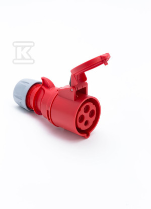 Переносний роз'єм Shark 32A 400V 3P+Z IP44