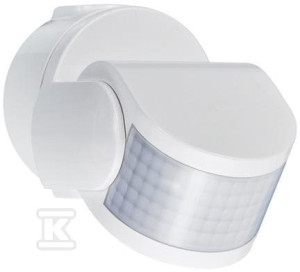 Czujnik ruchu Swiss Garde 3100 IR, biały, zasięg 14, zakres 200°, IP55