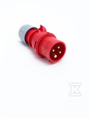 Переносний штекер Shark 16A 400V 3P+Z IP44