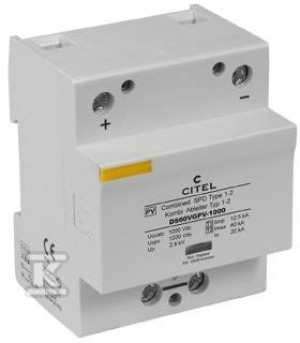 Обмежувач перенапруги типу 1+2 (BC) 12,5kA DS60VGPV-1000