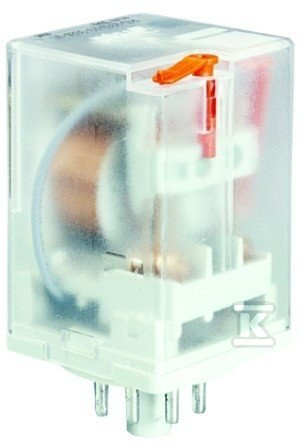 Przekaźnik przemysłowy R15-2012-23-5230-WT styki 2P, obciążenie max 10A/230VAC, cewka 230VAC, WT