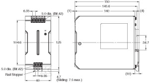 Zasilacz typu Lite, 240 W, 24 VDC, 10 A, montaż na szynę DIN