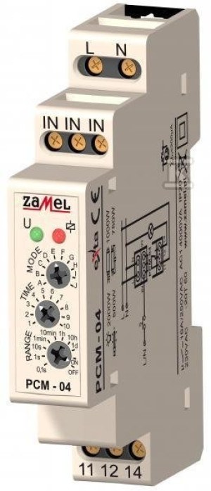 Часовий реле 230V AC Тип: PCM-04