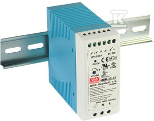 Блок живлення на DIN-рейку 40W 24V 1.7A