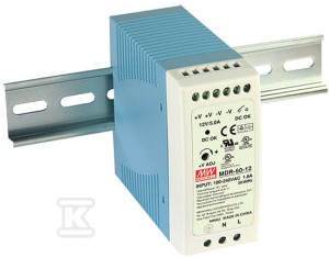 Zasilacz na szynę DIN 60W 12V 5A
