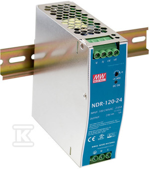 Zasilacz na szynę DIN 120W 24V 5A