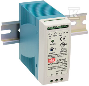 Zasilacz 60W 27.6V 2.15A, 27.6V 0.75A