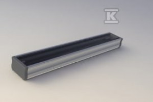 Profil LED Natynkowy A, długość 202cm, aluminiowy