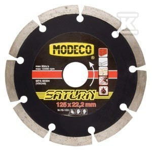 Tarcza diamentowa segmentowa 230 mm SATURN [MODECO]