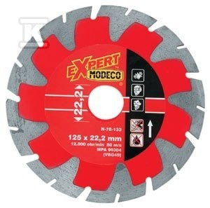 Алмазний відрізний диск сегментований 230mm [EXPERT]