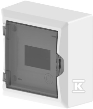 Rozdzielnica natynkowa 1x6 modułów dymna IP40 ONNLINE