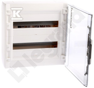 Rozdzielnica natynkowa XL3 125 drzwi transparentne (36 modułowa)
