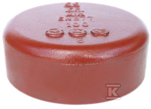 Korek żeliwny SML 100 (żeliwo szare bezkielichowe)