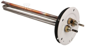 Grzałka 2kW 230V do zbiornika emaliowanego na flanszy 125mm/5 śrub