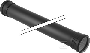 Труба Geberit Silent-PP GTDM d110x1000 2-розет