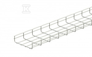 Кабельний лоток сітчастий CF 54/100, 54x100mm, нержавіюча сталь 304L, Система E90