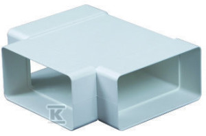 Trójnik poziomy płaski (55x110)