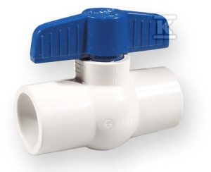 Zawór kulowy KW/KW PVC-U 2"