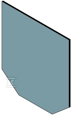 Ścianka czołowa FASERFIX KS 150 - typ 01, pełna, ocynkowana