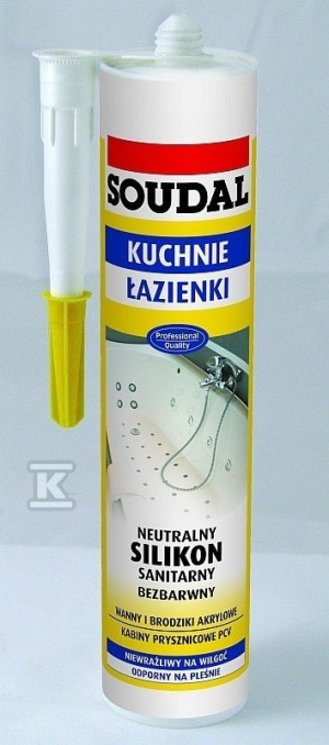 Силікон нейтральний санітарний 280ml безбарвний