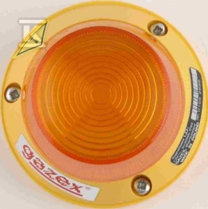 Sygnalizator optyczny LD-2 lampa ostrzegawcza LED żółta, 12V, IP54