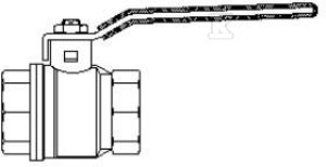 Zawór kulowy OPTIBAL DN25