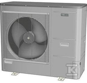 Jednostka zewnętrzna powietrzna NIBE AMS 10-12 P, modulowana moc do 12,5 kW
