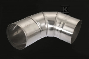 Регульоване коліно димоходу, DN 150, 90°