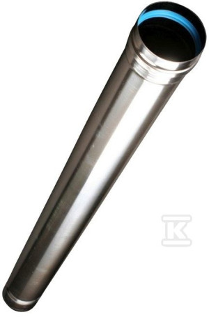 Rura kominowa ONNLINE DN 80, L=330 z uszczelką spalinowa, kondensacyjna do kotłów turbo i kondensacyjnych